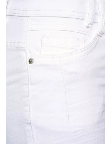 Cecil 374944 Scarlett vita jeans 26"-längd