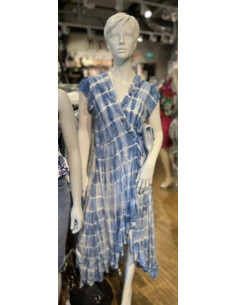 Coconut milk by Stajl 100 Long wrap dress