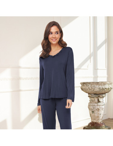 Lady Avenue 51-50525 Pyjamas Bambu - i flera färger
