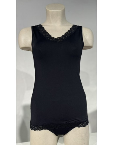 Avet 75642 Camisole w lace - i två färger