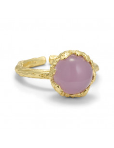 Pure by Nat 48252 Ring m sten 10mm - i tre färger 2