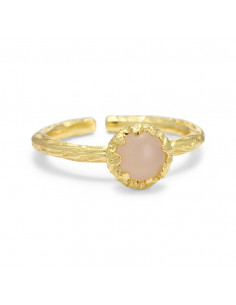 Pure by Nat 48253 Ring m sten 6mm - i två färger!