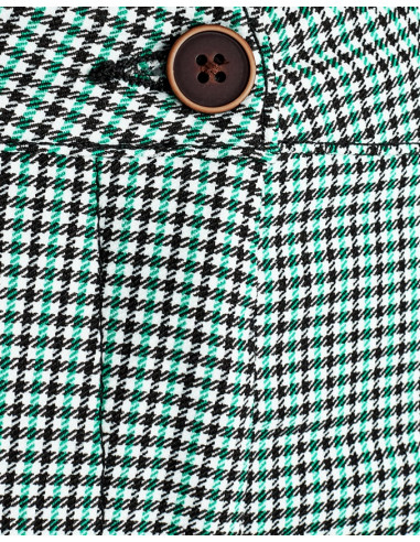 Freequent REX-PANT rutig byxa i två färger