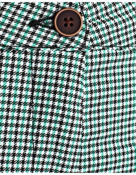 Freequent REX-PANT rutig byxa i två färger