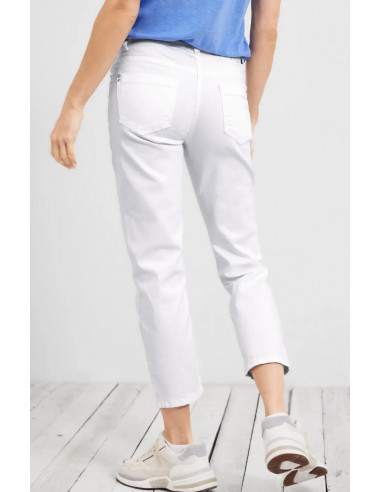 Cecil 376009 Scarlett vita jeans 26"-längd
