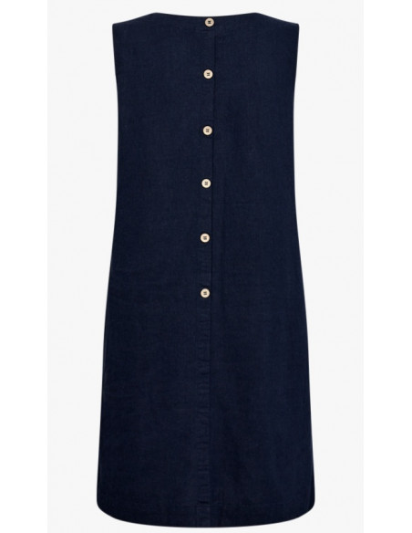 Freequent 125209 LAVA-U-DR Linneklänning - i flera färger