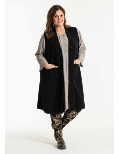 Gozzip G235076 Bejse long waistcoat 2