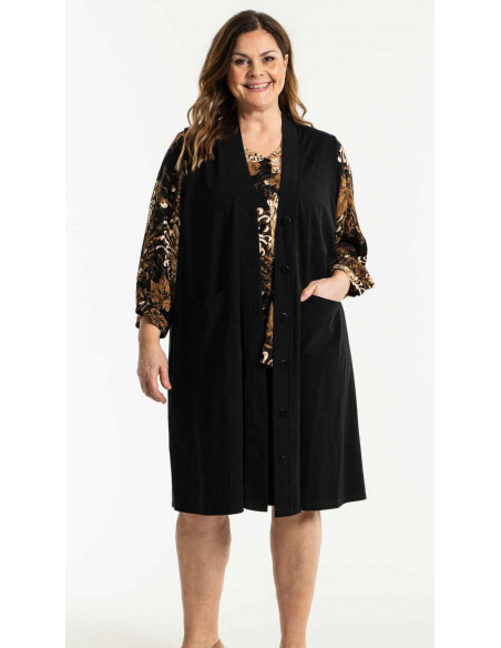 Gozzip G235076 Bejse long waistcoat