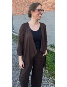 Masai 1006698 Ibone cardigan - coffee bean