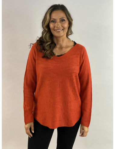 Mix by heart Hella Stickad tröja - i flera färger