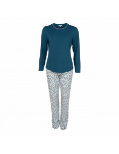 Lady Avenue 76-1292 Bambu Pyjamas L/S 2