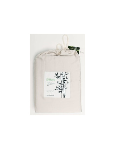 Movesgood Bambu bedding set - i flera färger & storlekar