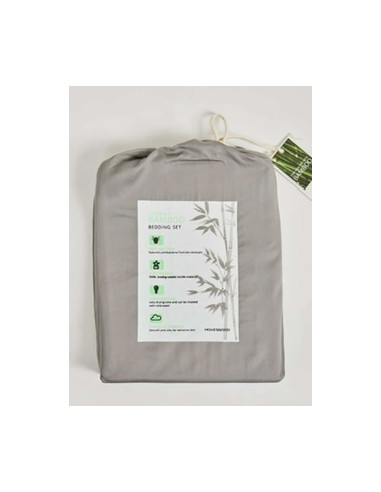 Movesgood Bambu bedding set - i flera färger & storlekar