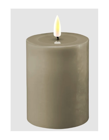 Deluxe Blockljus LED 10cm - i flera färger