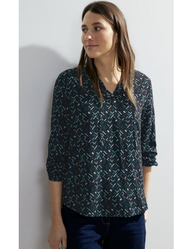 Cecil 344375 Minimal print blouse