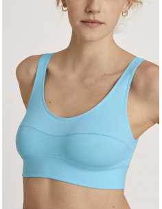 Calida 02138 Bustier - blue topaz