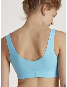 Calida 02138 Bustier - blue topaz 2