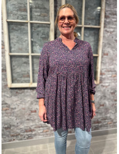 Zoey 232-8826 Janessa tunic - marinblå