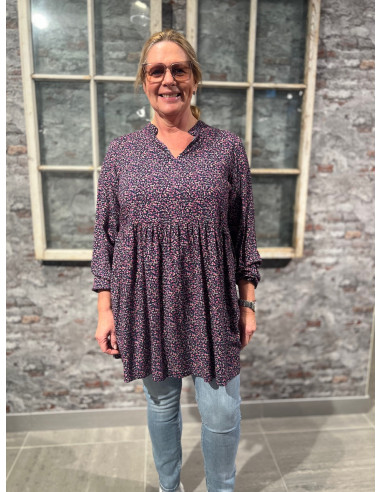 Zoey 232-8826 Janessa tunic - marinblå