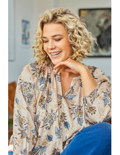 Ciso 216931 Blus med blommor