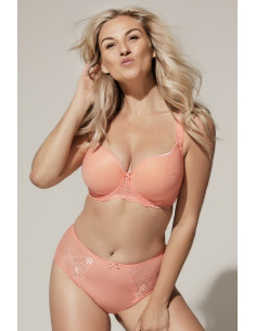 Lingadore 1400-1A Uni-fit plus - coral jacquard