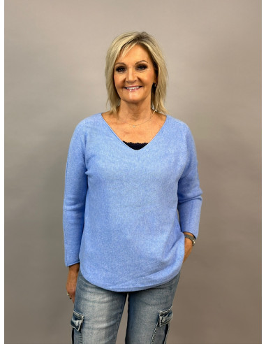 Mix by heart Hella Stickad tröja - i flera färger