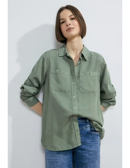 Cecil 344593 Lyocell blouse
