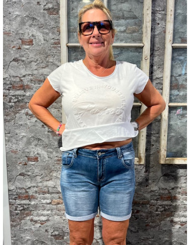 Caramelle A1262-B Jeansshorts