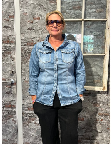Jeansskjorta