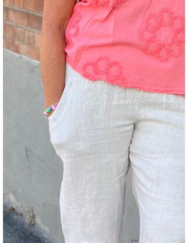 Lacci Dahlia 7/8 linnebyxa - i flera färger