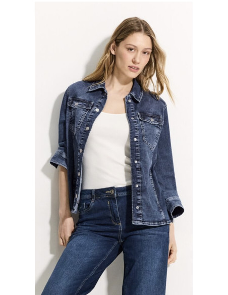 Cecil 212191 Denim Overshirt
