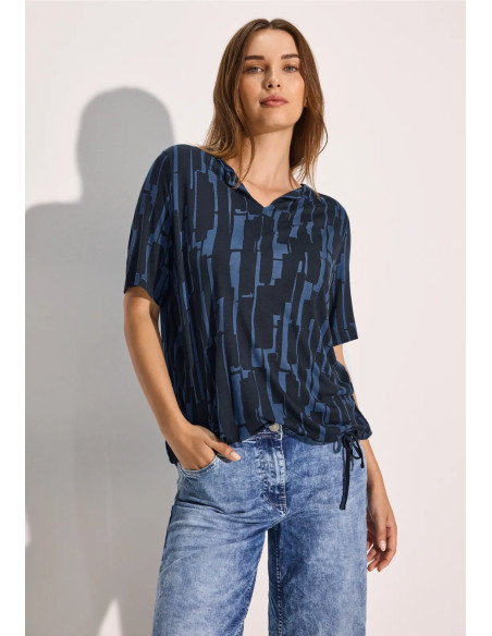 Cecil 321907 Two-tone print tunic - i två färger