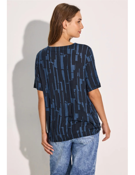 Cecil 321907 Two-tone print tunic - i två färger