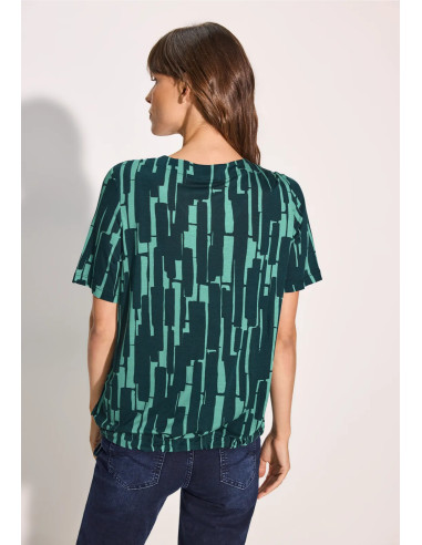 Cecil 321907 Two-tone print tunic - i två färger