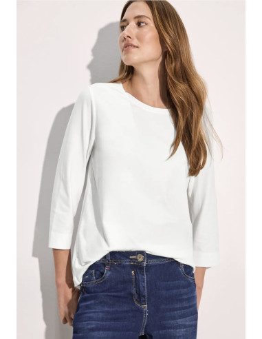 Cecil 321963 Jersey roundneck - i flera färger