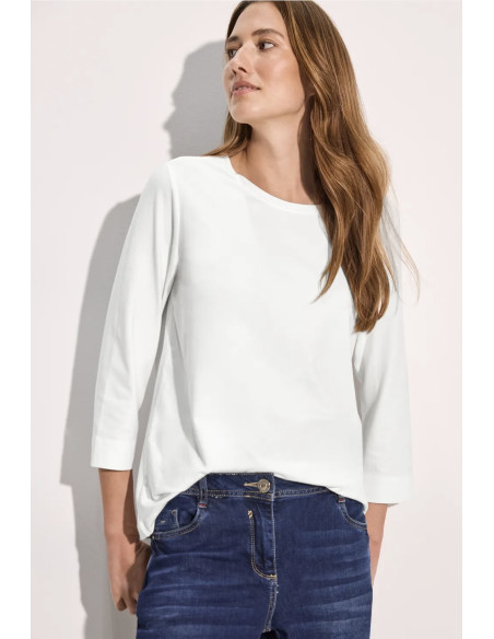 Cecil 321963 Jersey roundneck - i flera färger