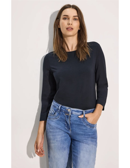 Cecil 321963 Jersey roundneck - i flera färger