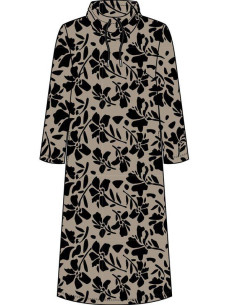 Trofé 54206 Autumn dress velvet - i två färger 2
