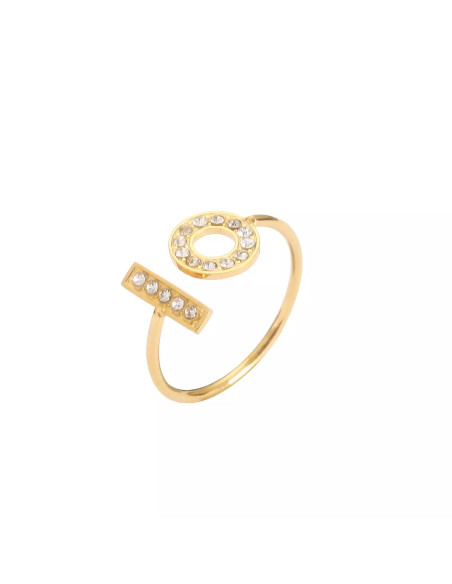 Gemini R192-24 Ring strass