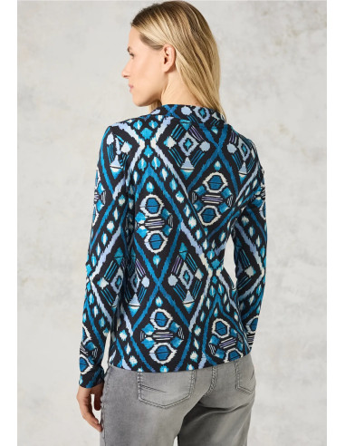 Cecil 322258 Funnel neck shirt