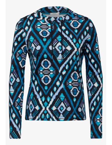 Cecil 322258 Funnel neck shirt