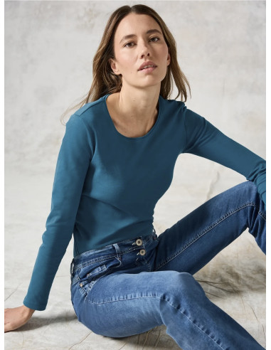 Cecil 322077 Pia topp L/S - i flera färger