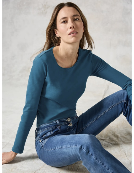 Cecil 322077 Pia topp L/S - i flera färger
