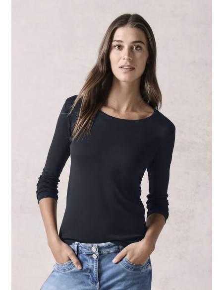 Cecil 322077 Pia topp L/S - i flera färger
