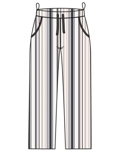 Lady Avenue 84-2088 Bambu flanell byxa