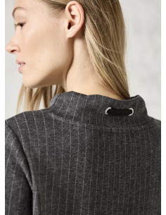 Cecil 321893 Cosy pinstripe shirt 2