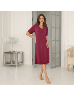 Lady Avenue 51-50521 nattlinne långt S/S bambu - i två färger 2