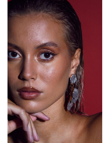 Bow19 Leaf Earrings