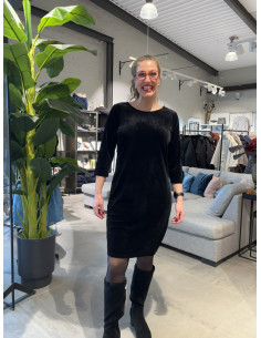 I Say 55955 Ewy Velvet dress - i två färger 2