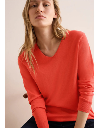 Cecil 302962 V-neck pullover - i flera färger